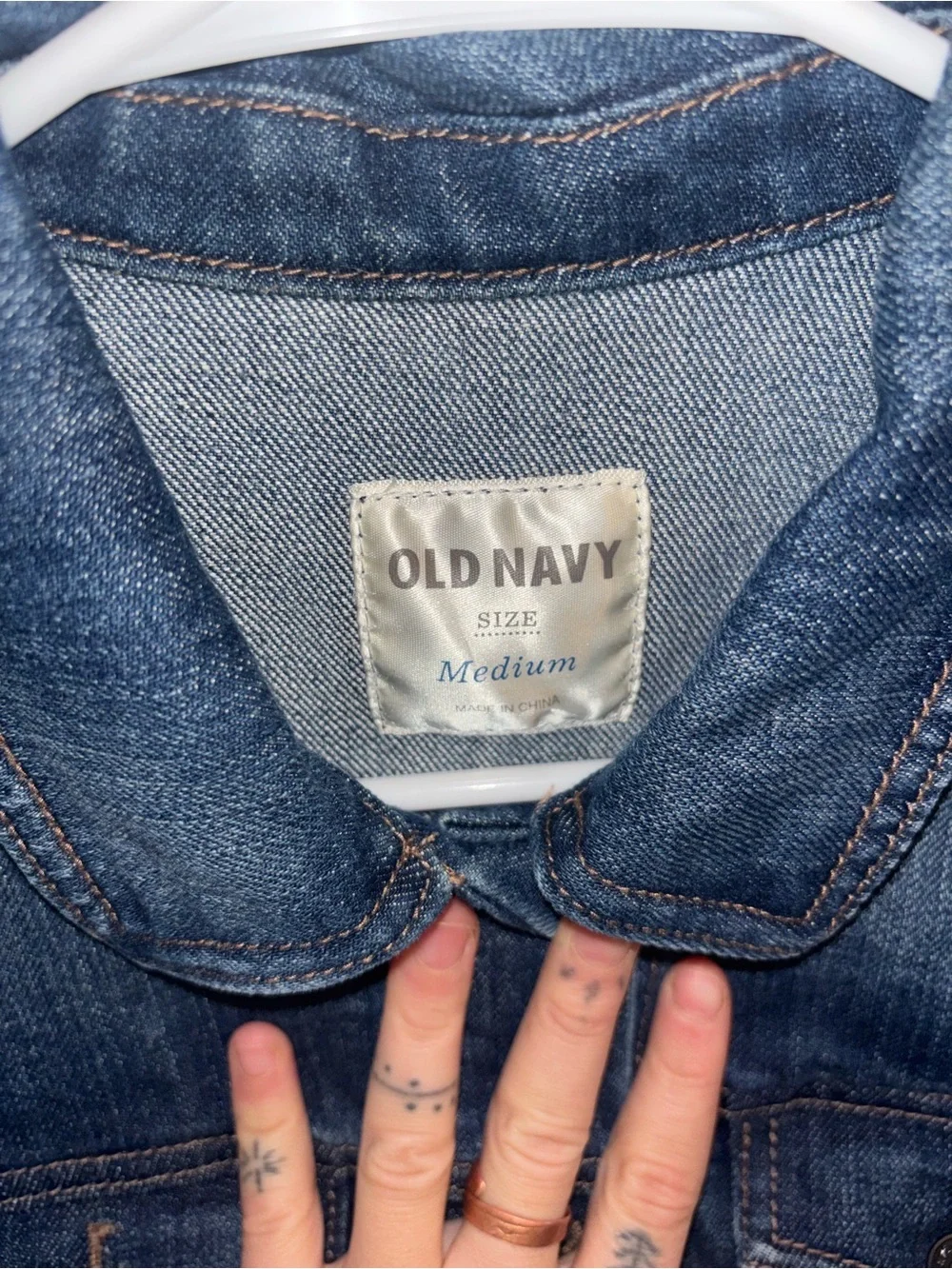 Old Navy Blue Girls Denim Jacket